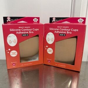 Hollywood Fashion Secrets | Silicone Adhesive Bra Size B - Set of 2  *NEW*